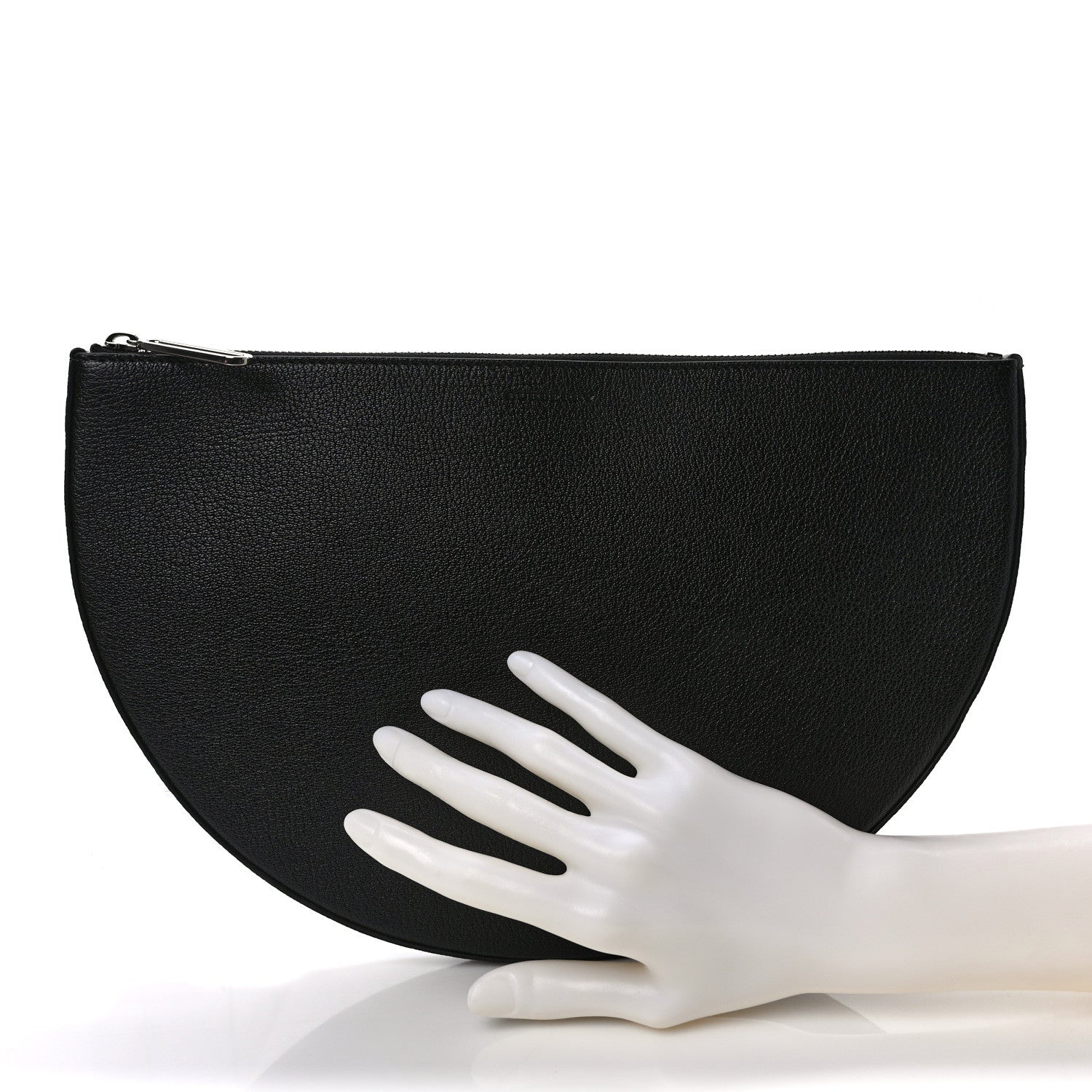 Burberry Goatskin D Ring Portland Clutch Black 2 of 6