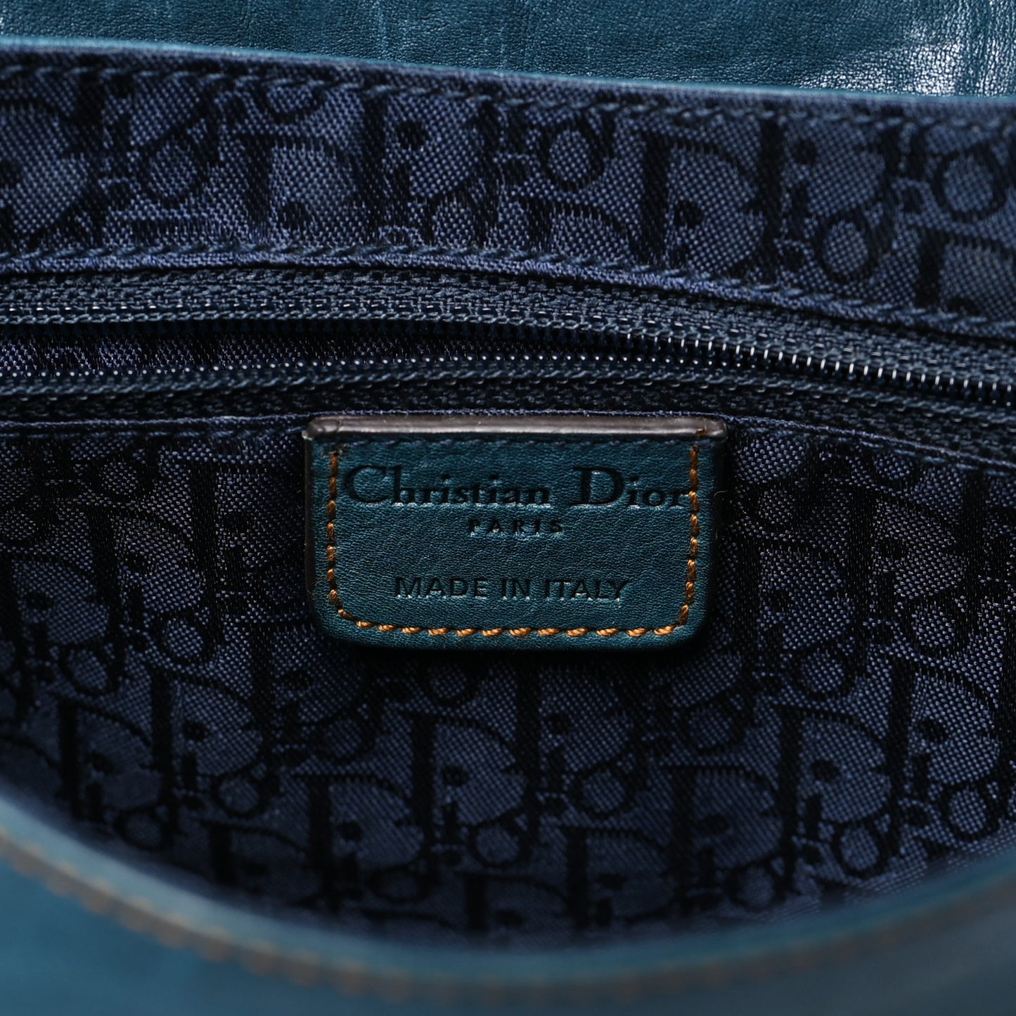 Calfskin Mini Gaucho Crossbody Bag Blue