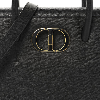 Christian Dior Grained Calfskin Medium St. Honore Tote Black 7 of 11