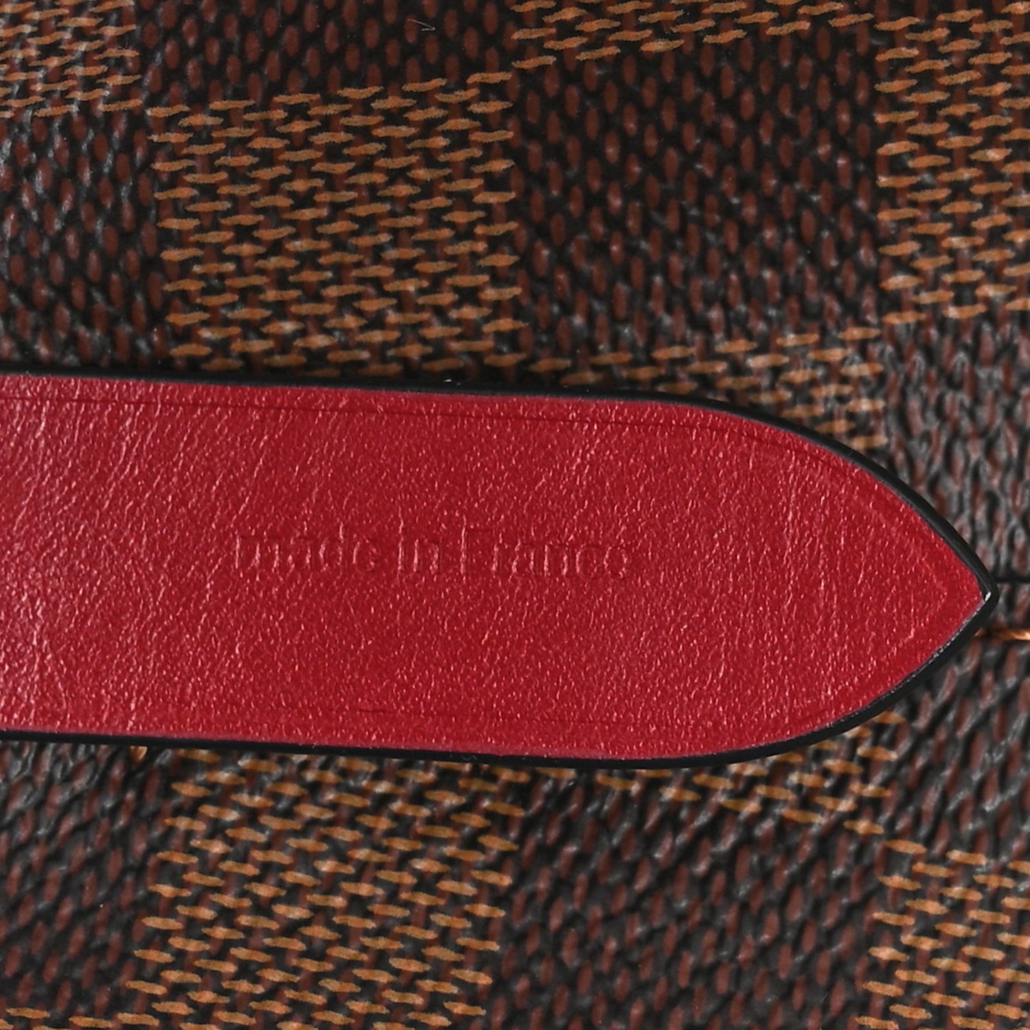 Damier Ebene Neonoe MM Cherry Berry