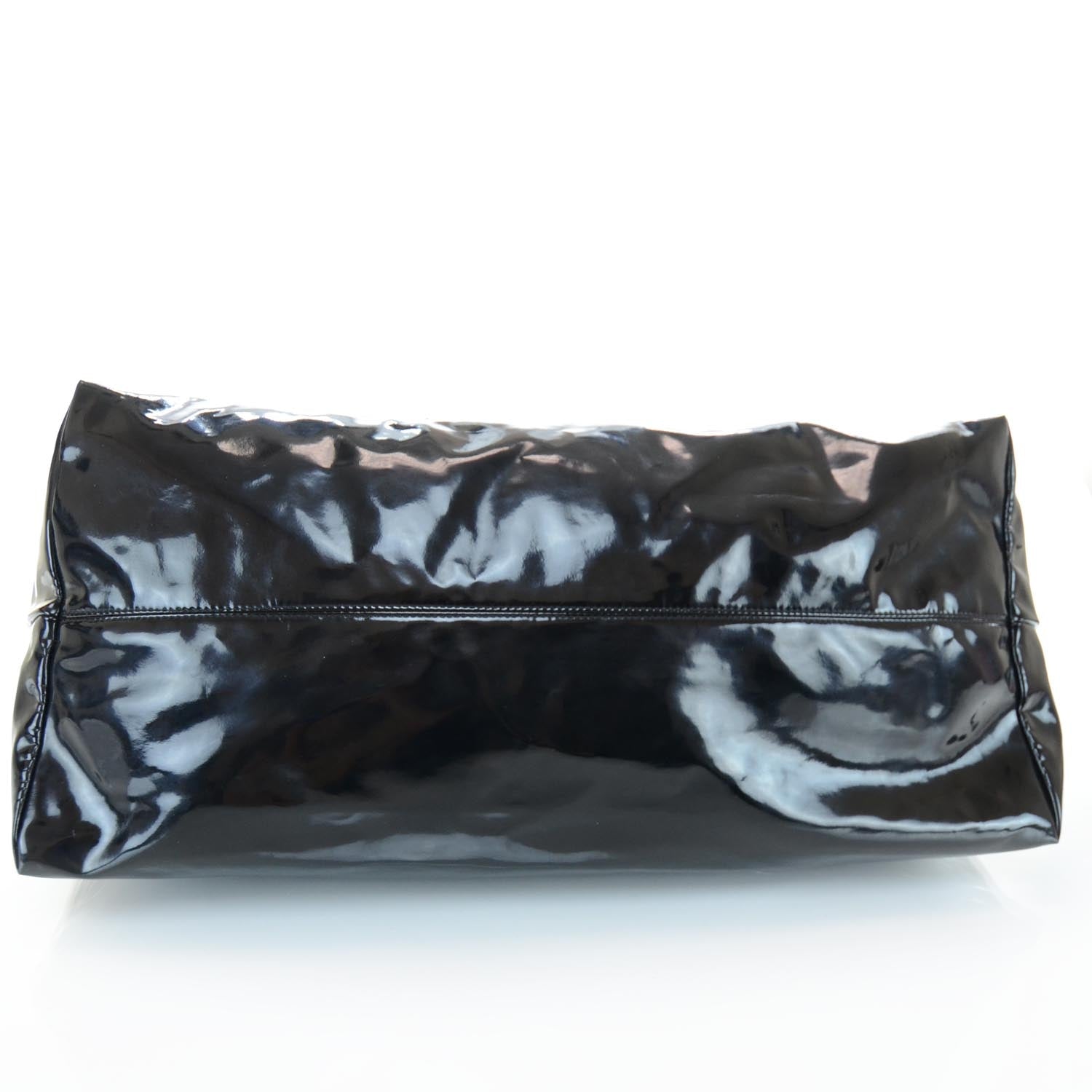 Chanel Vinyl XL Coco Cabas Black 6 of 12