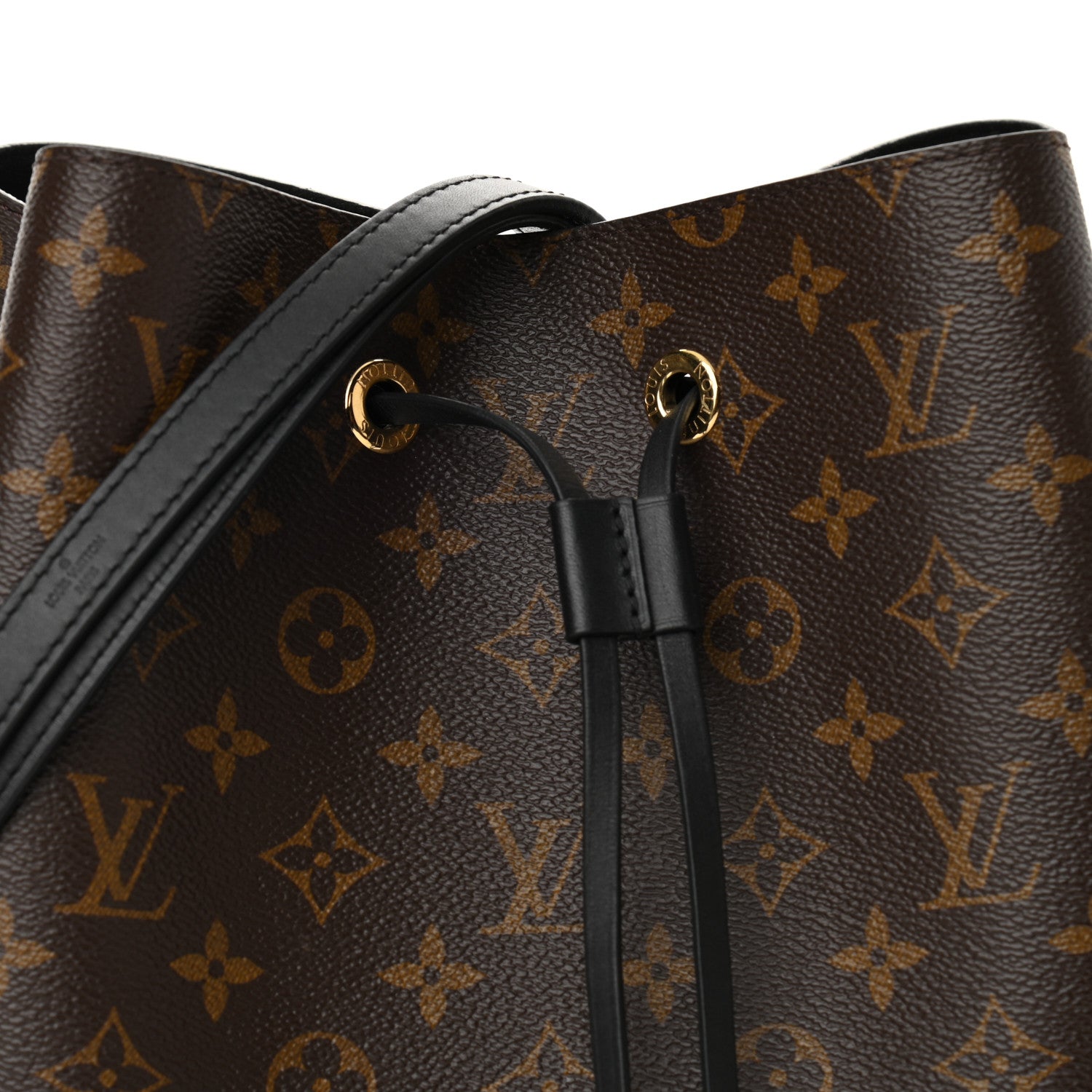 Louis Vuitton Monogram Neonoe MM Black 7 of 12