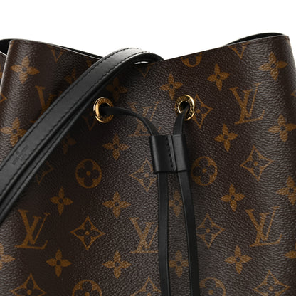 Louis Vuitton Monogram Neonoe MM Black 7 of 12