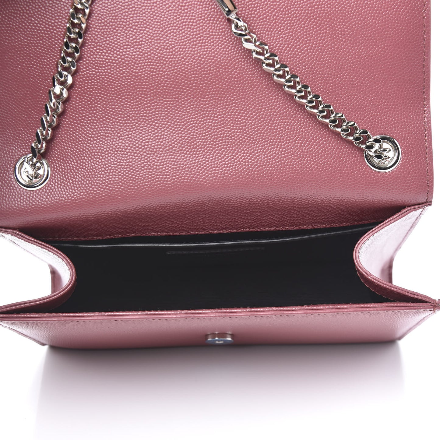 Grain De Poudre Small Classic Monogram Kate Satchel Mystic Rose