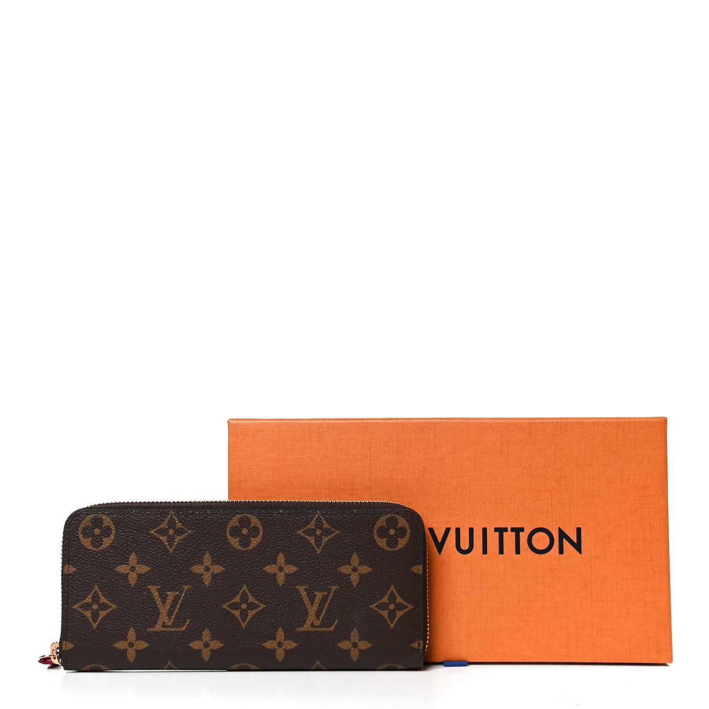 Monogram Clemence Wallet Fuchsia