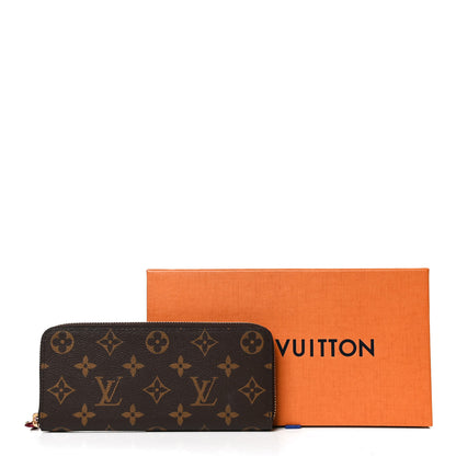 Louis Vuitton Monogram Clemence Wallet Fuchsia 11 of 11