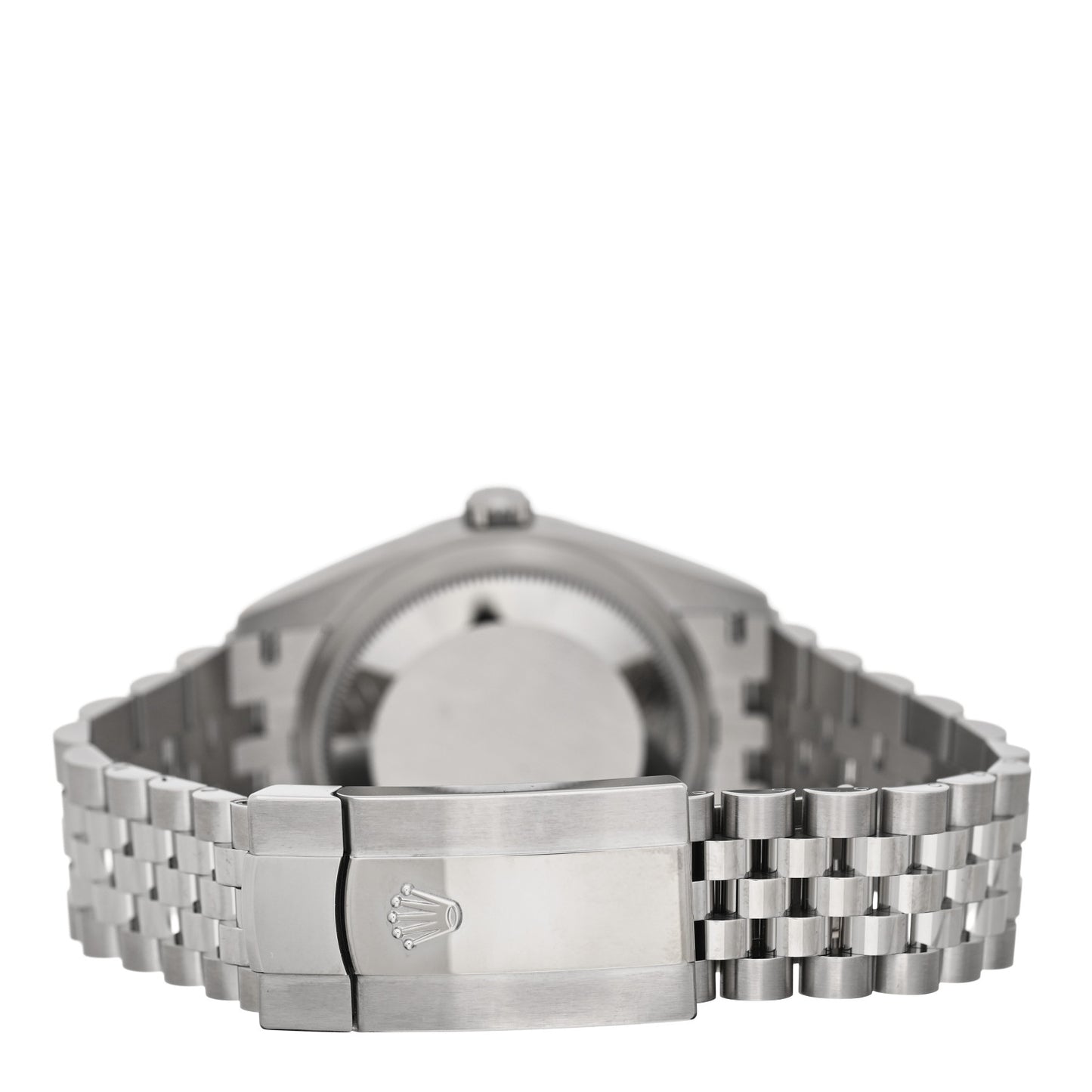 Stainless Steel 18K White Gold 36mm Oyster Perpetual Datejust Watch Bright Blue 126234