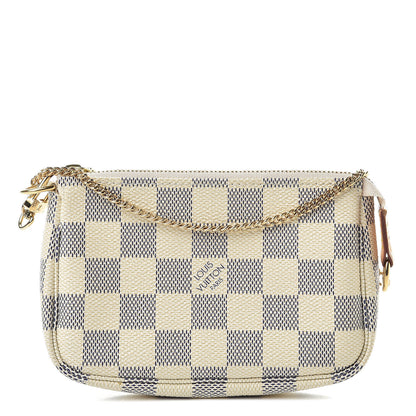 Louis Vuitton Damier Azur Mini Pochette Accessories 1 of 7