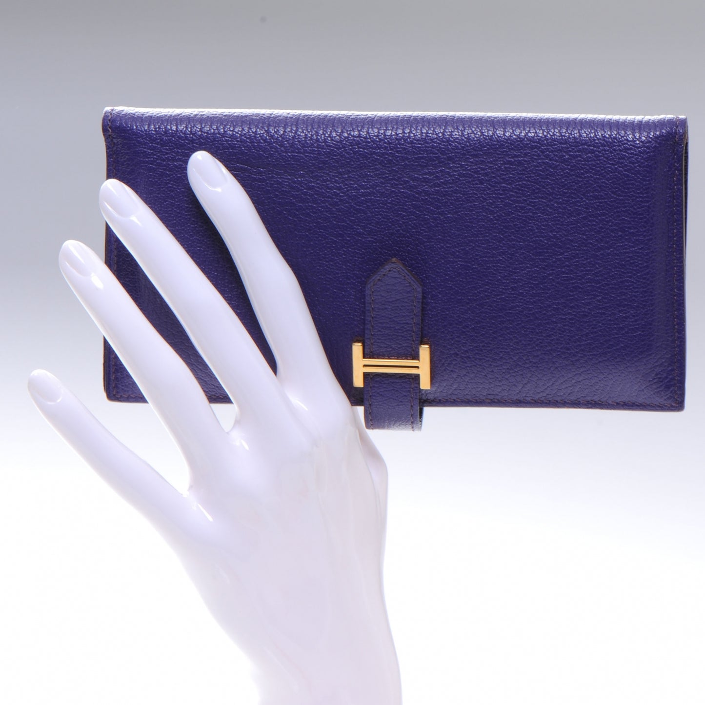 Chevre Bearn Wallet Iris