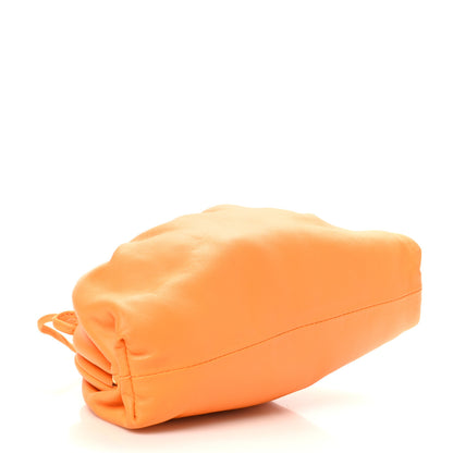 Bottega Veneta Butter Calfskin The Mini Pouch Tangerine 4 of 10