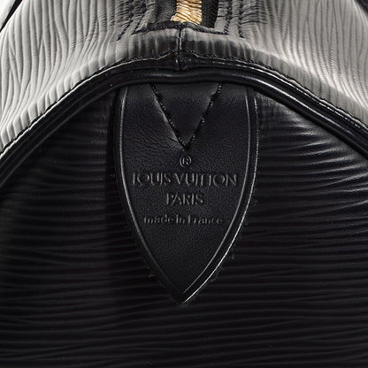 Louis Vuitton Epi Speedy 25 Black 7 of 7