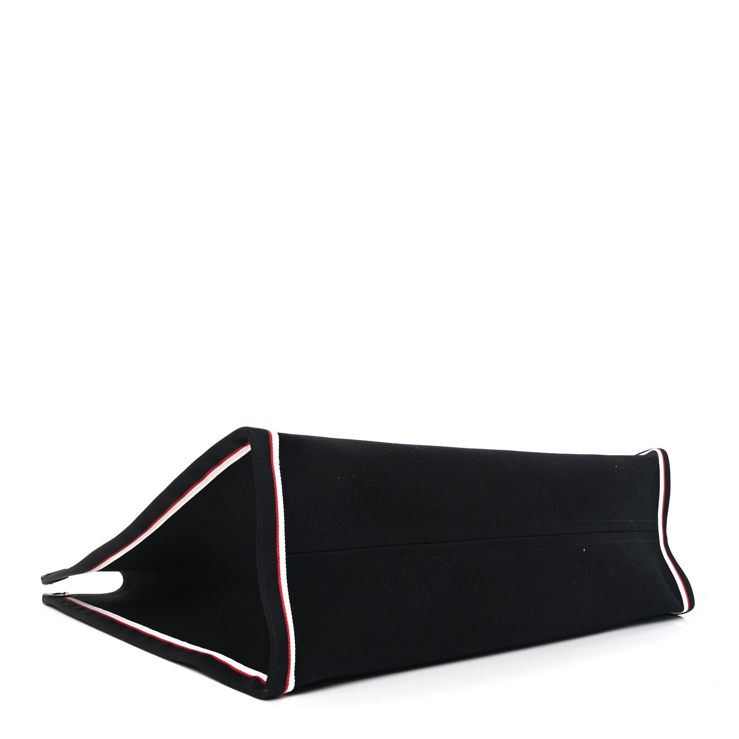 Linen Calfskin Extra Large Nastroloubi F.A.V.L. Tote Black