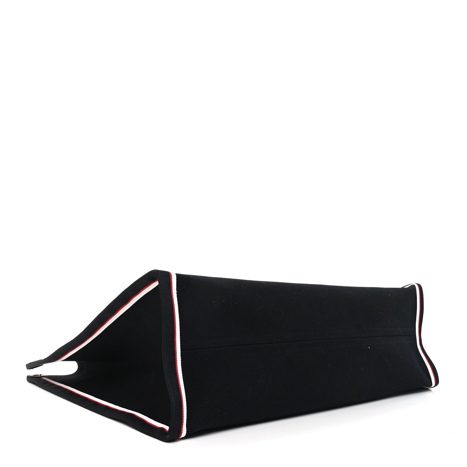 Christian Louboutin Linen Calfskin Extra Large Nastroloubi F.A.V.L. Tote Black 4 of 10