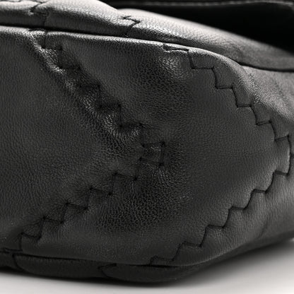 Marc Jacobs Calfskin Quilted J Marc Shoulder Bag Black 10 of 13