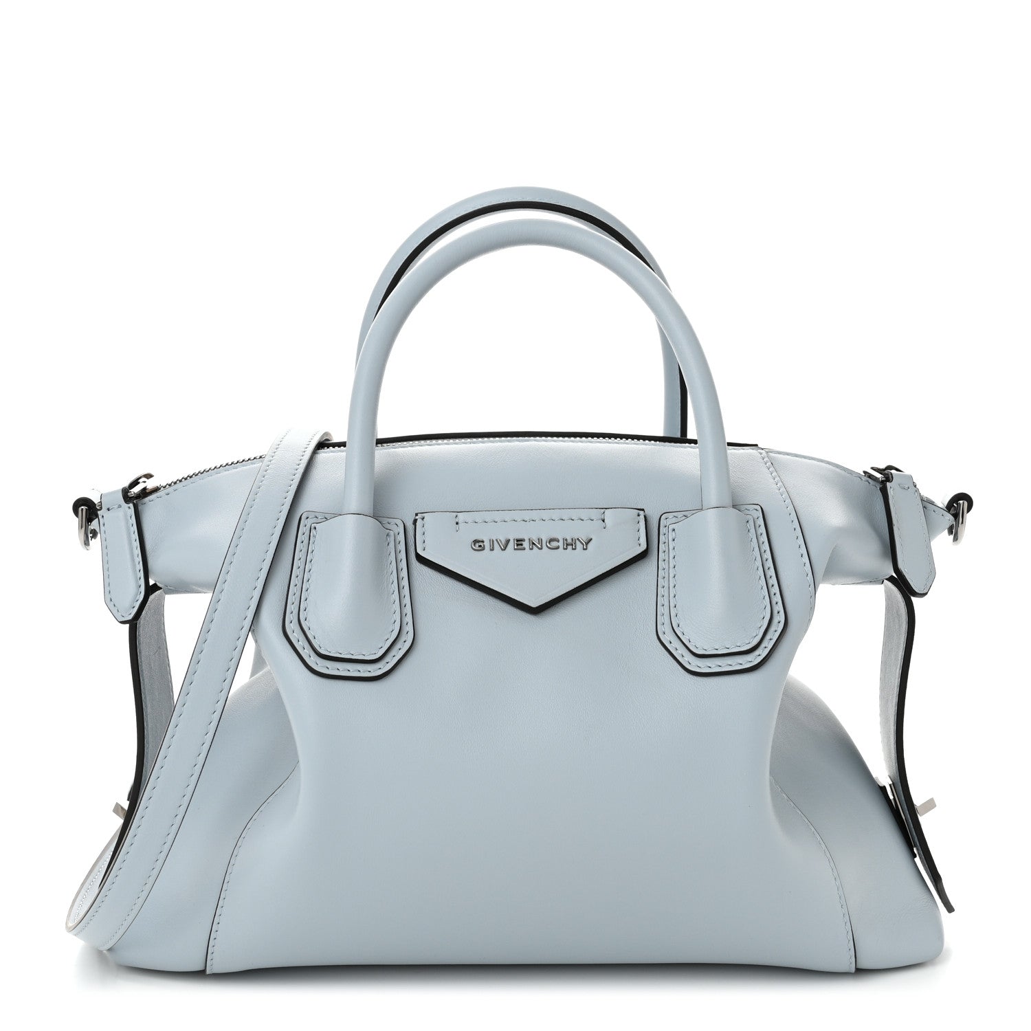 Givenchy Calfskin Small Soft Antigona Ice Blue 1 of 9