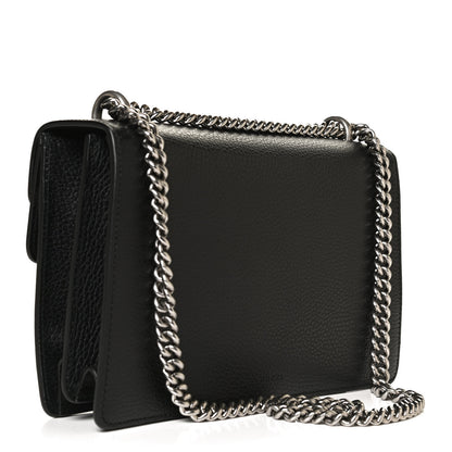 Gucci Pebbled Calfskin Small Dionysus Shoulder Bag Black 3 of 12