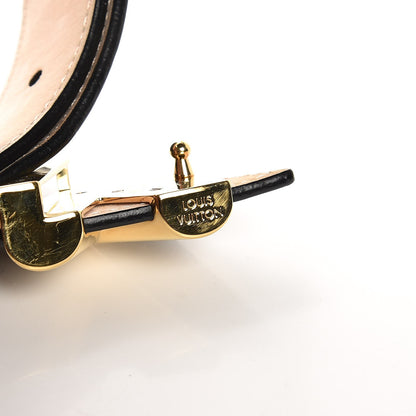 Louis Vuitton Epi Essential V 30 MM Belt 80 32 Black 5 of 10