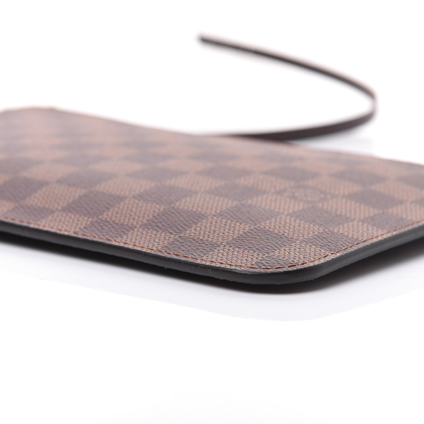 Damier Ebene Neverfull MM GM Pochette Rose Ballerine