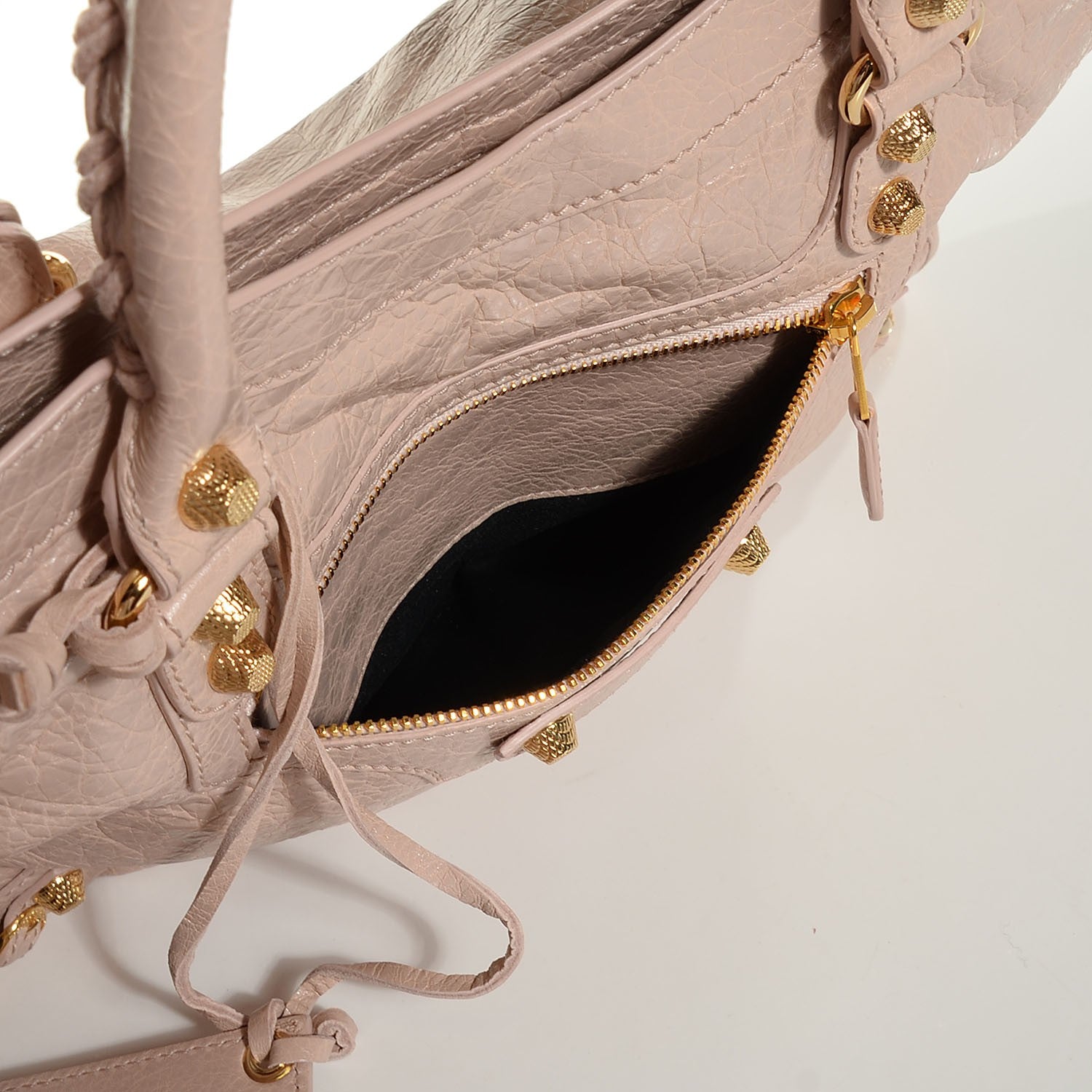Balenciaga Agneau Giant 12 Gold Hardware City Rose Aubepine Rose Light 5 of 13