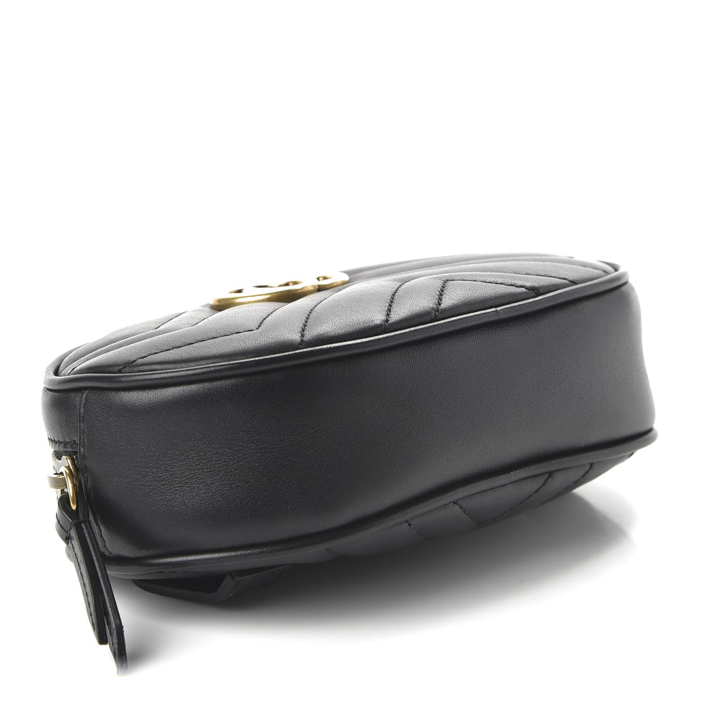 Calfskin Matelasse GG Marmont Belt Bag 95 38 Black