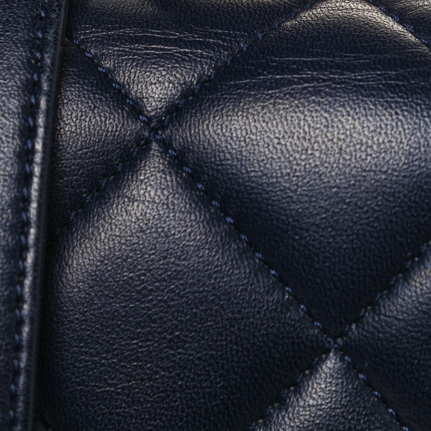 Chanel Lambskin Quilted Small Trendy CC Flap Dual Handle Bag Navy 17 of 17