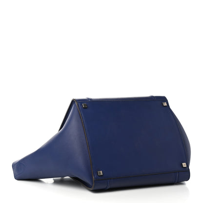 Celine Supple Calfskin Medium Phantom Luggage Indigo 4 of 11
