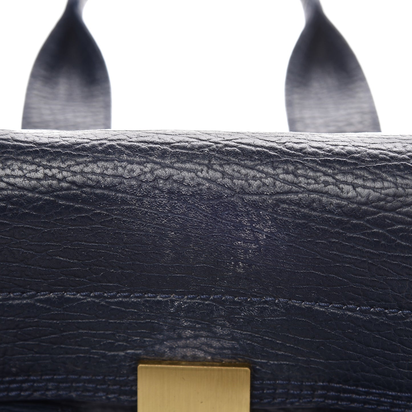 3.1 Textured Calfskin Mini Pashli Satchel Ink