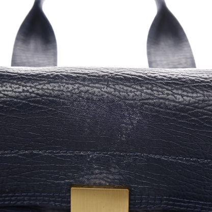 3.1 Phillip Lim 3.1 Textured Calfskin Mini Pashli Satchel Ink 14 of 14
