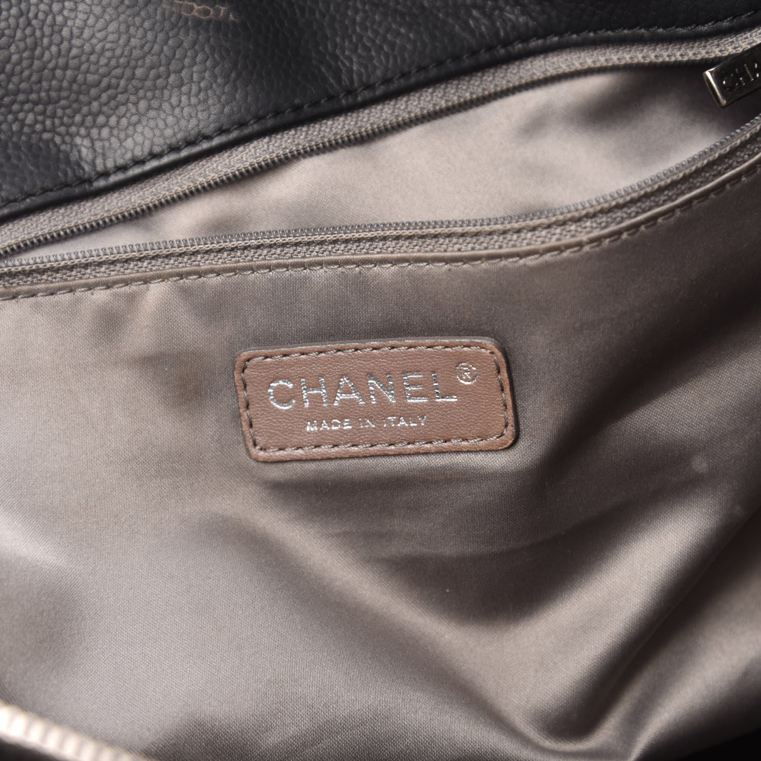 Chanel Caviar Quilted Coco Casual Tote Black 8 of 10