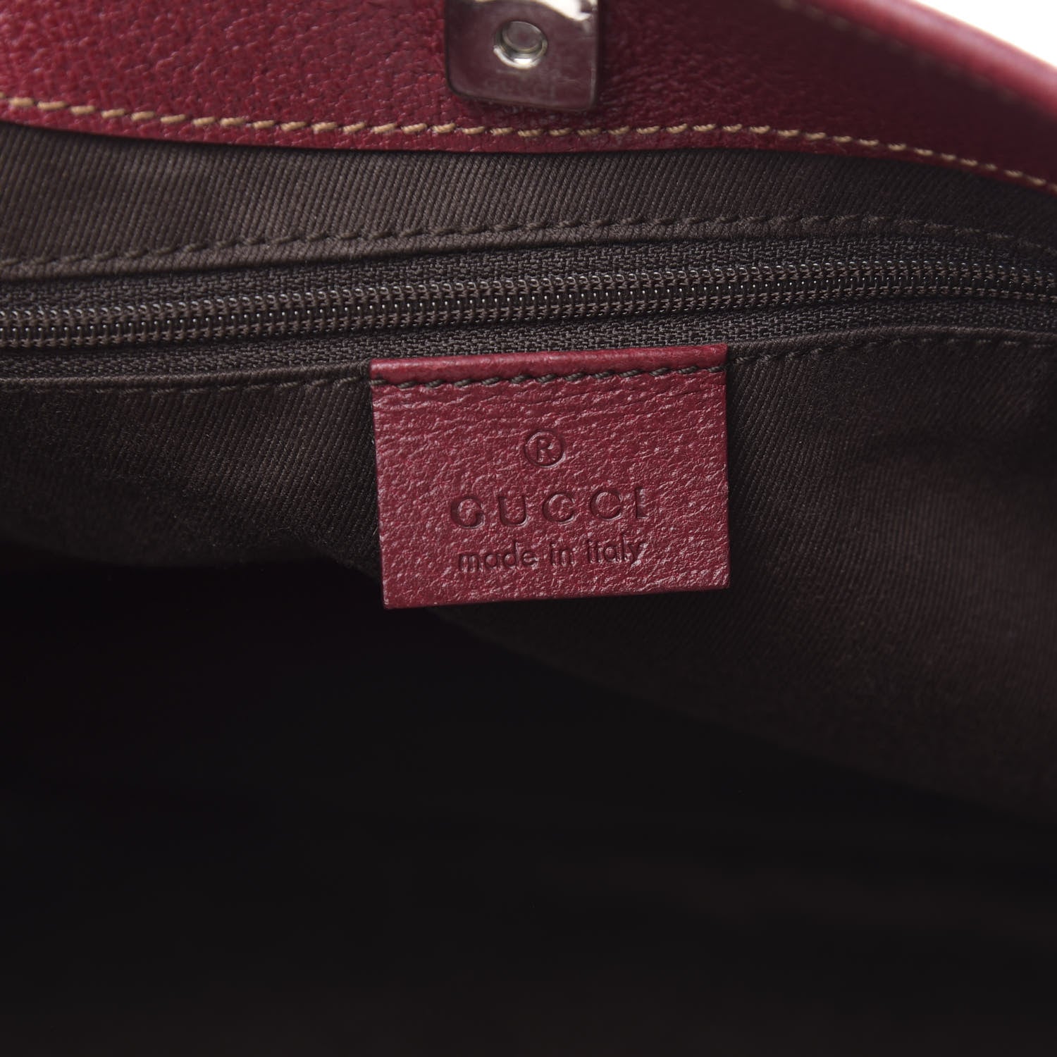 Gucci Monogram Shoulder Bag Red 6 of 12