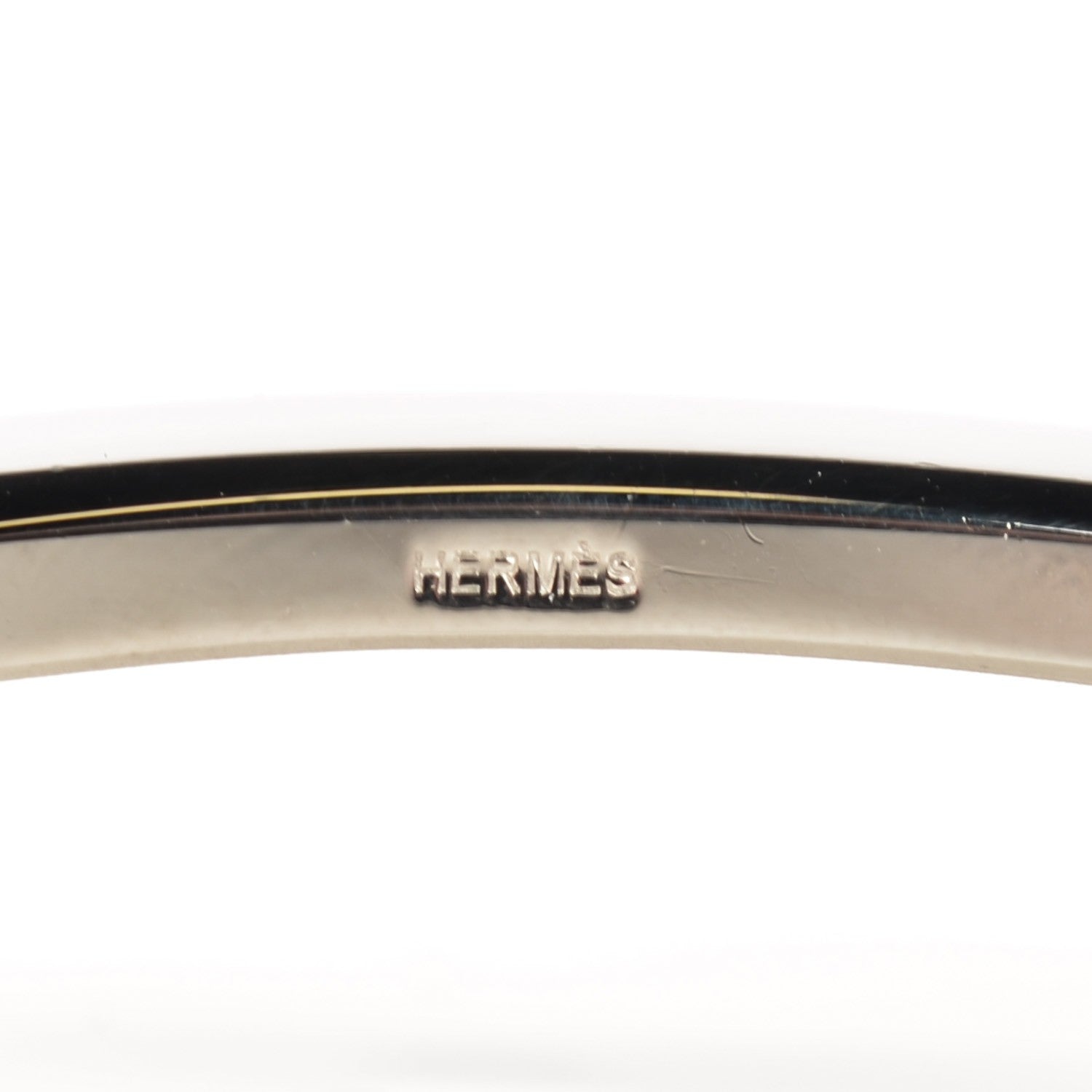 Hermes Polished Palladium 32mm H Belt Buckle 4 of 4