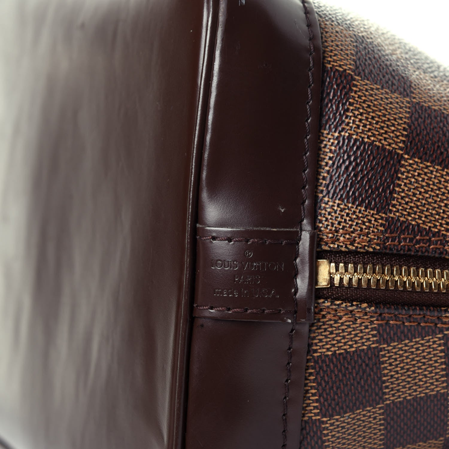 Louis Vuitton Damier Ebene Alma PM 6 of 12