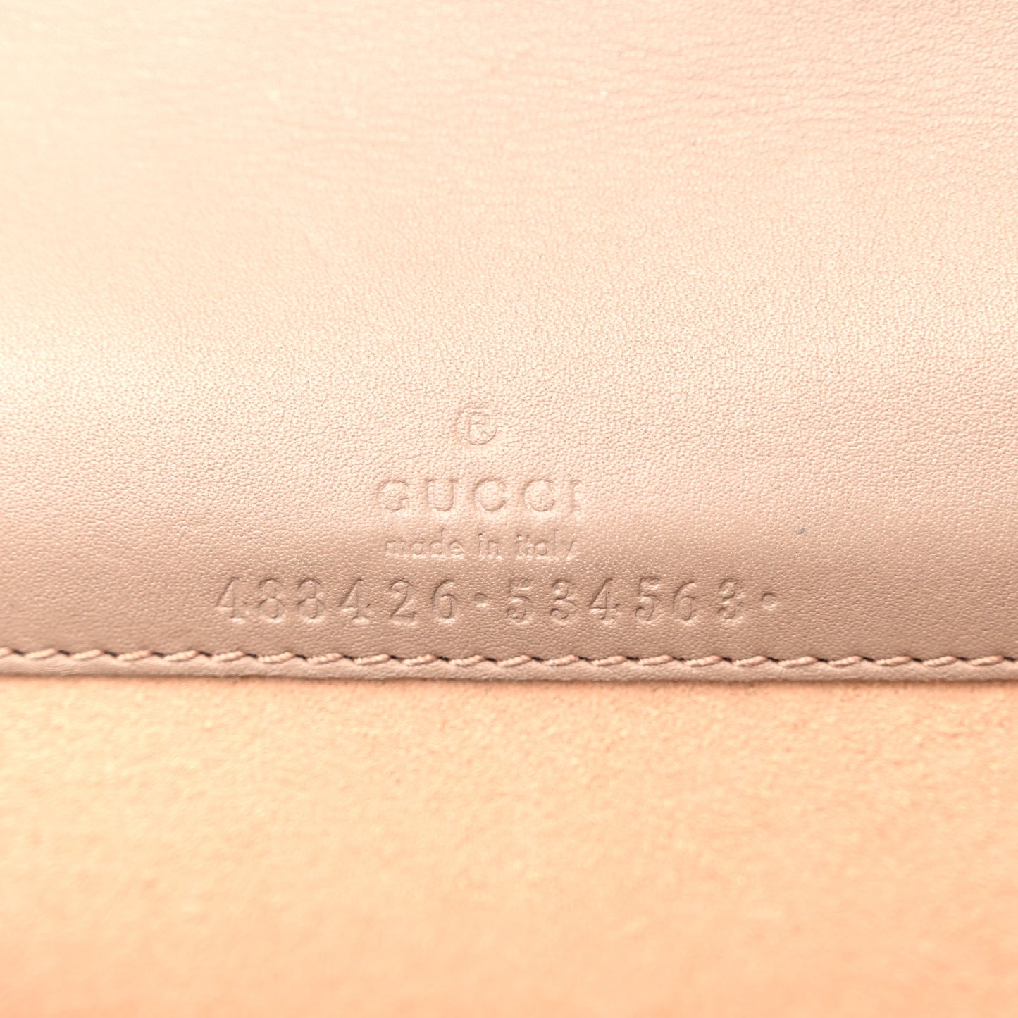 Calfskin Matelasse GG Marmont Mini Bag Porcelain Rose