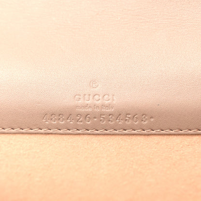 Gucci Calfskin Matelasse GG Marmont Mini Bag Porcelain Rose 6 of 9