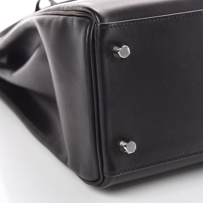 Hermes Evercalf Kelly Retourne 32 Black 40 of 42