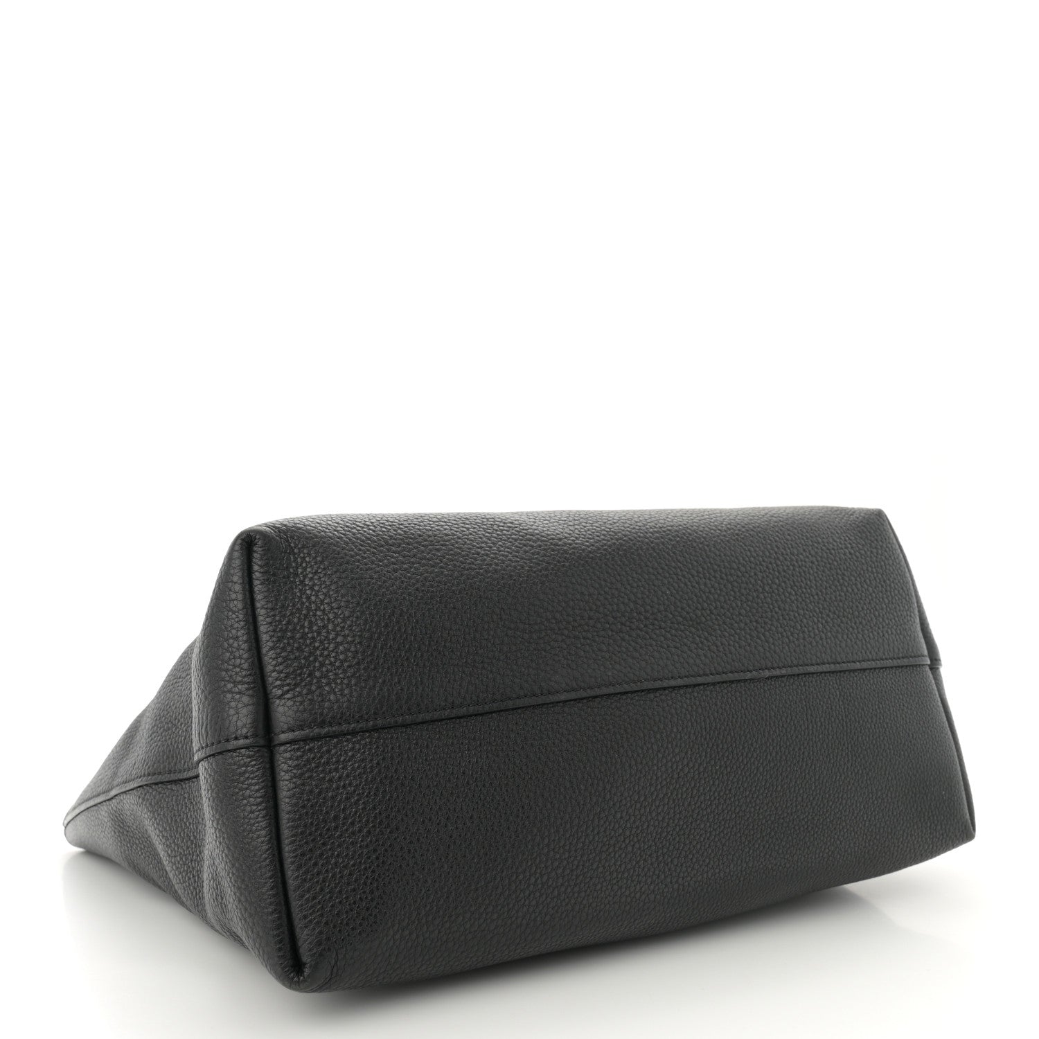 Prada Vitello Daino Pocket Shopping Tote Black 4 of 12
