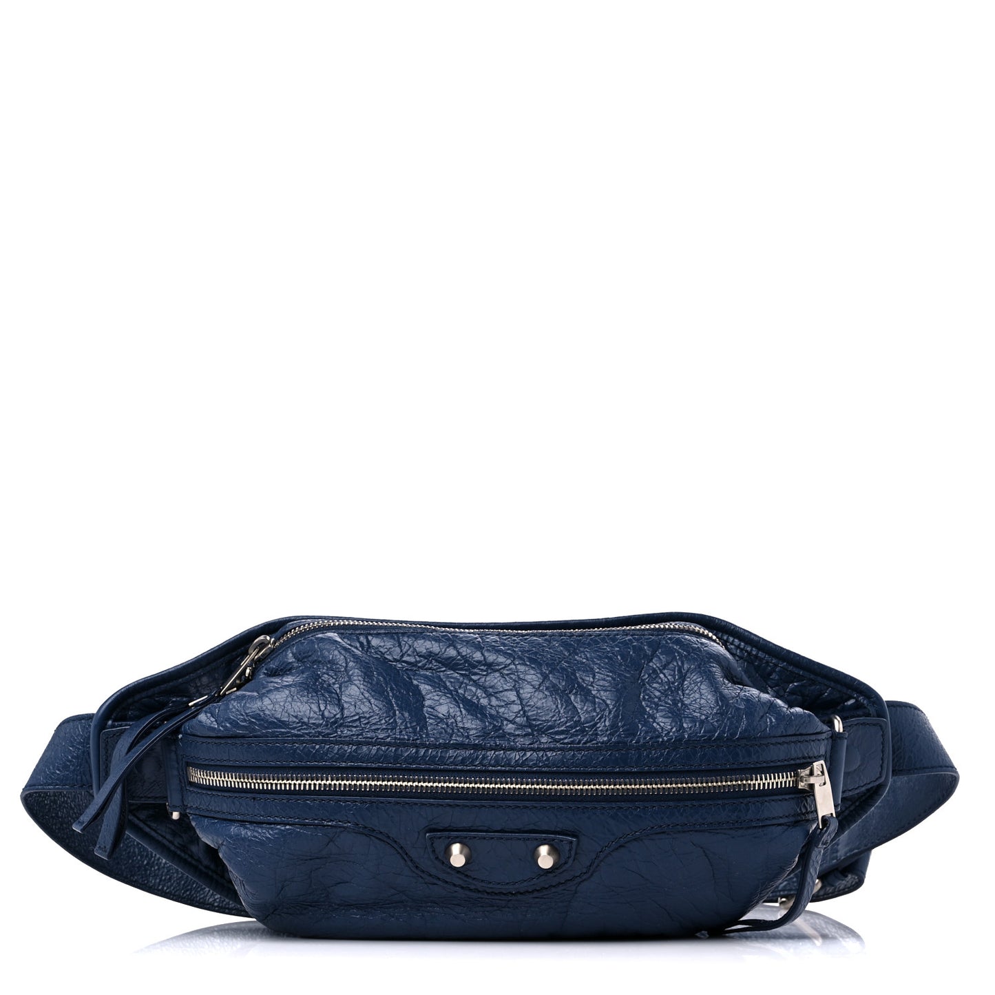 Stadio Classic Silver Hardware Neo Lift Hip Bag Bleu Roi