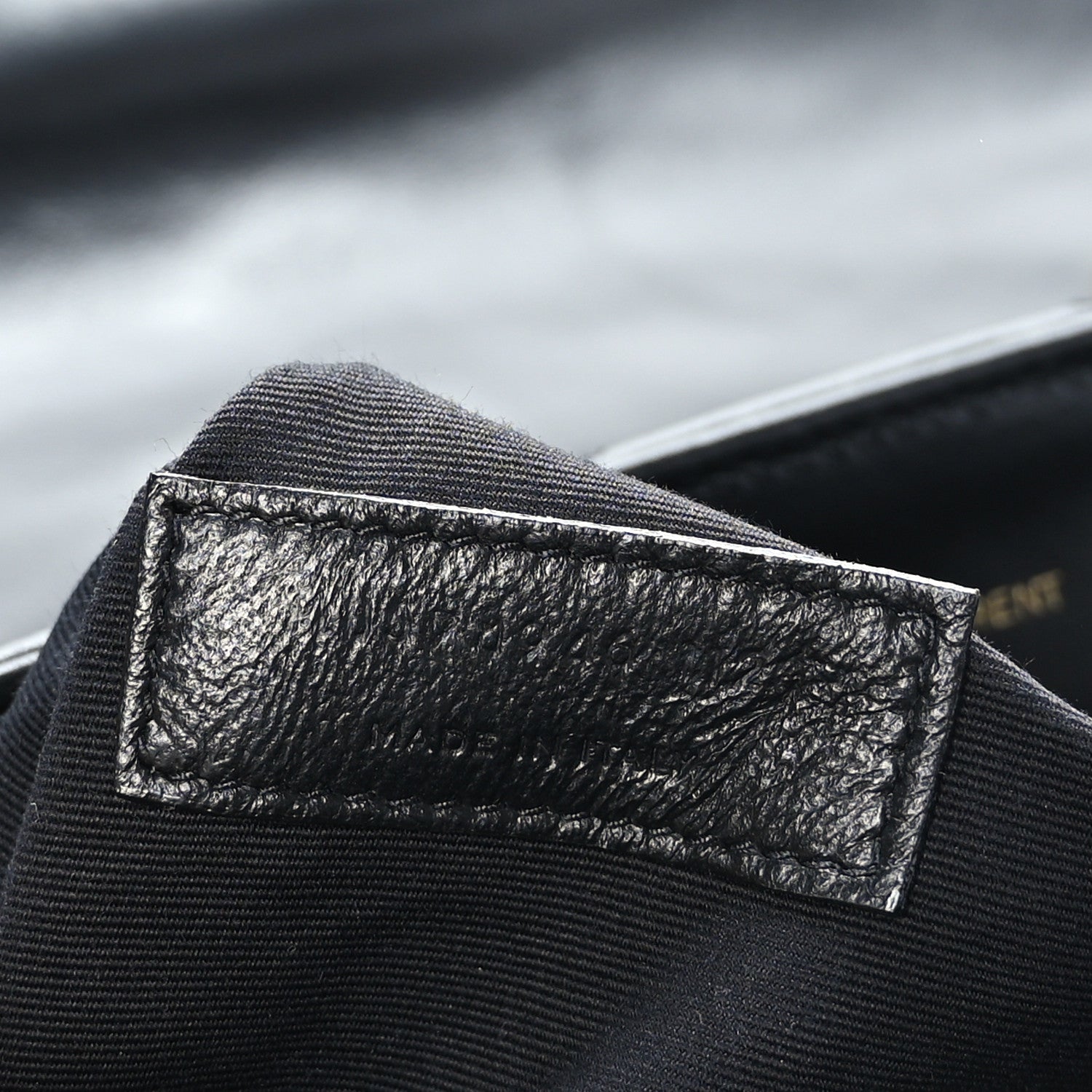 Saint Laurent Calfskin Y Quilted Monogram Medium Loulou Chain Satchel Black 6 of 9