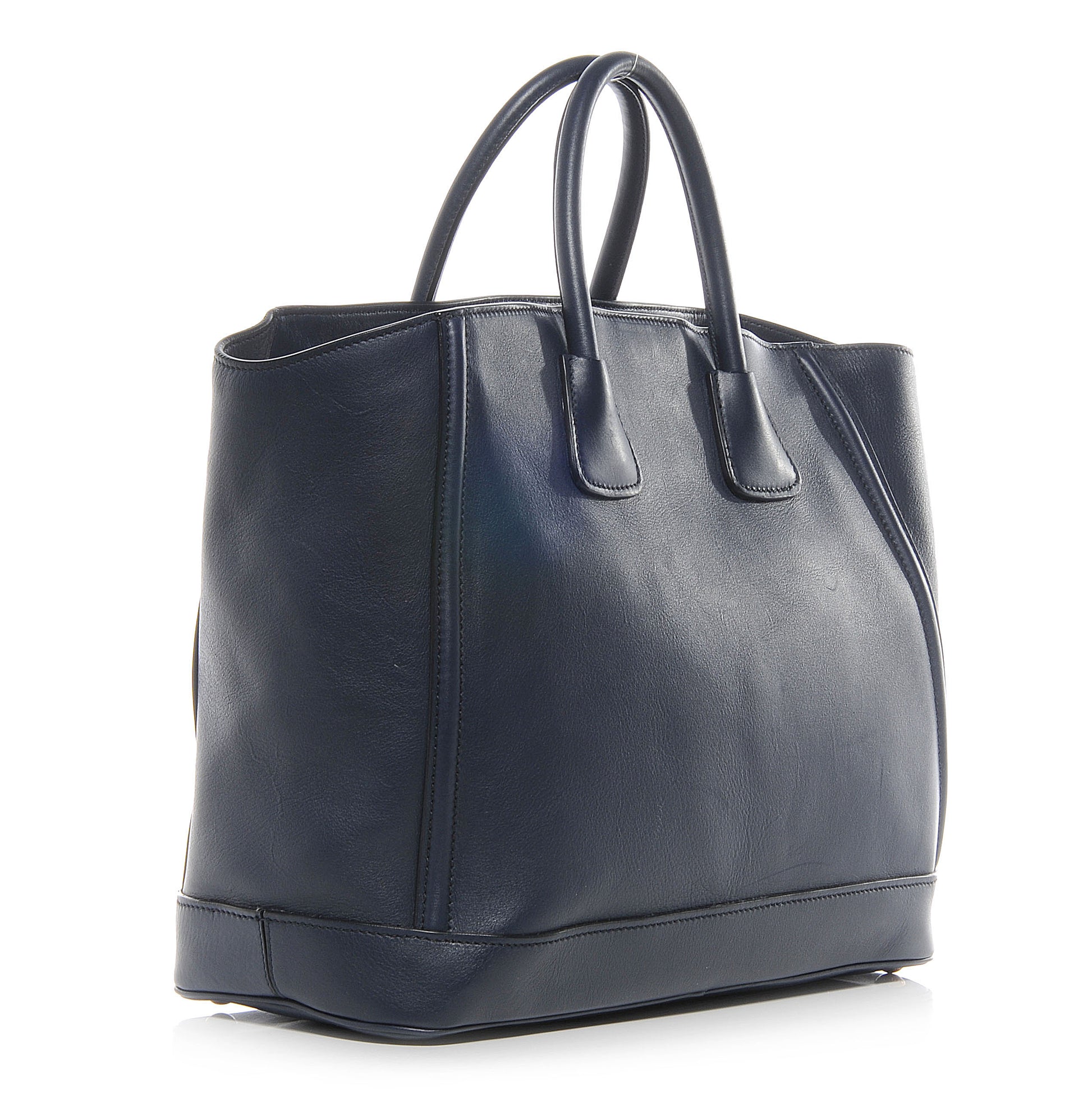 Prada City Calf Large Tote Baltico 3 of 8