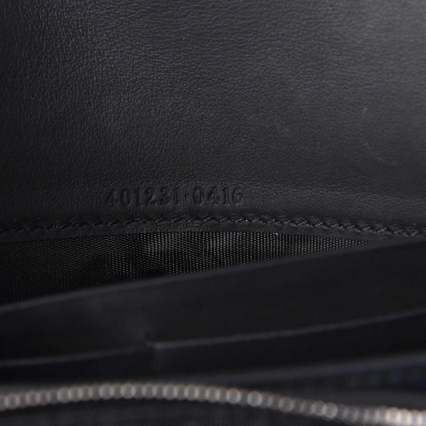 GG Supreme Monogram Mini Dionysus Chain Wallet Beige Black