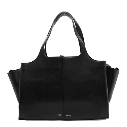Celine Smooth Calfskin Small Tri-Fold Bag Black 1 of 13
