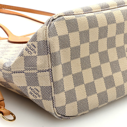 Louis Vuitton Damier Azur Neverfull PM 7 of 10