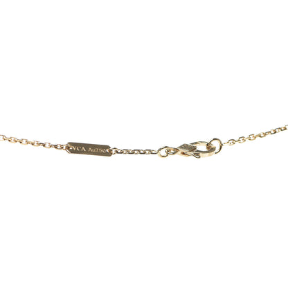 Van Cleef & Arpels 18K Yellow Gold Black Onyx Vintage Alhambra Pendant Necklace 6 of 7