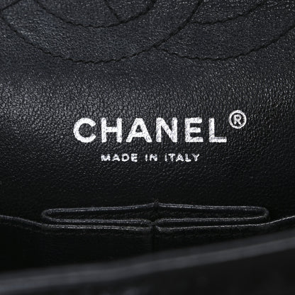 Chanel Aged Calfskin Quilted 2.55 Reissue Mini Flap So Black So Black 6 of 11