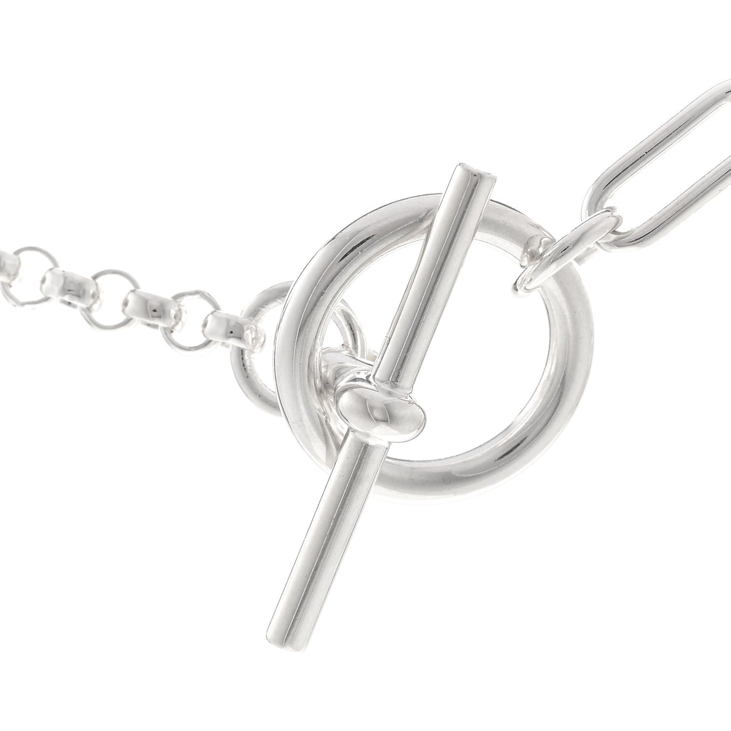 Sterling Silver Chaine d'Ancre Punk Necklace ST