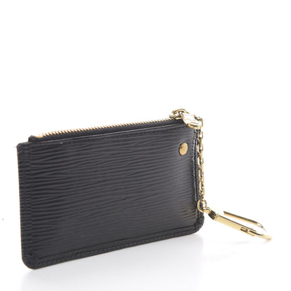 Louis Vuitton Epi Key Pouch Black 2 of 5