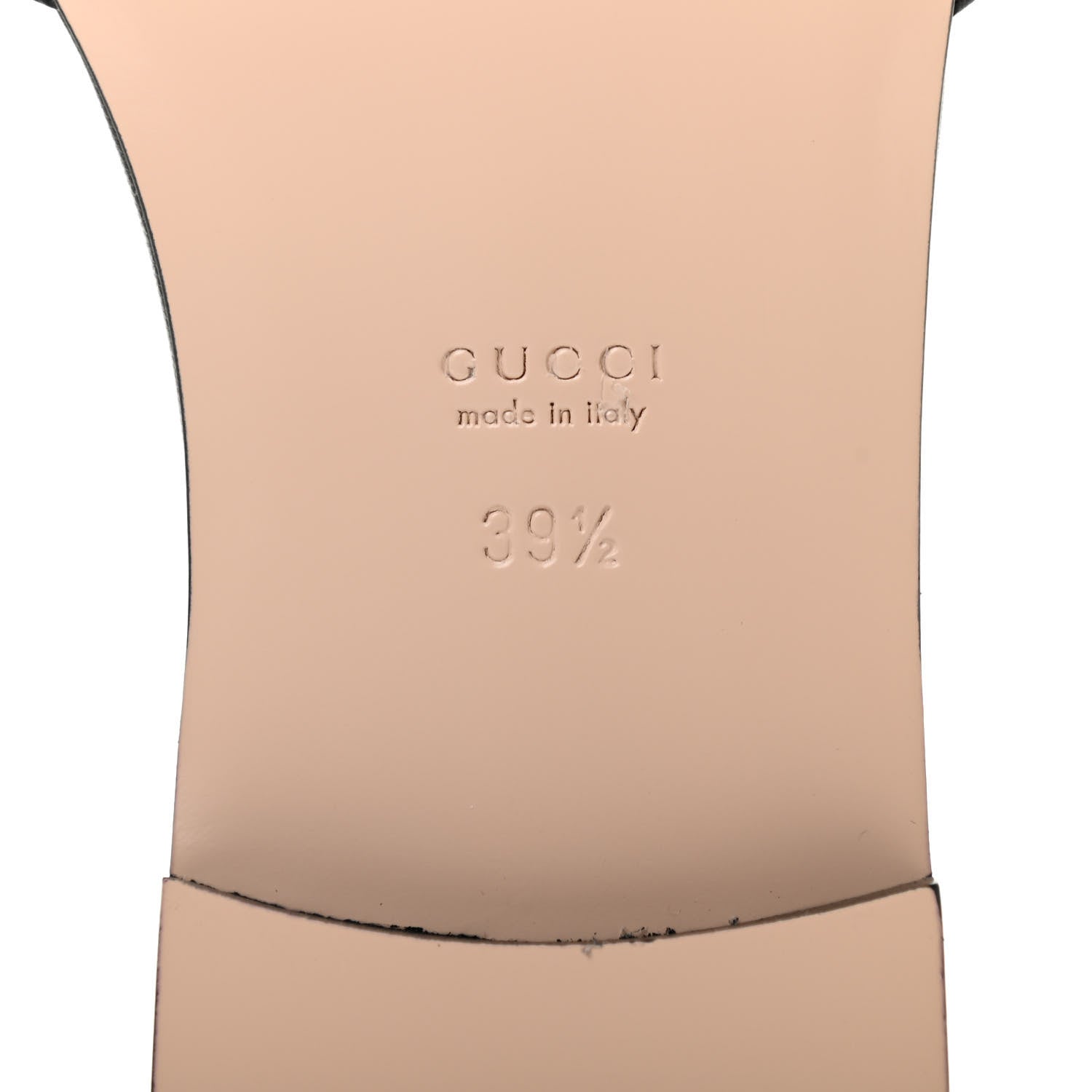 Gucci Malaga Kid Crystal Square G Madelyn Slide Sandals 39.5 Black 7 of 8