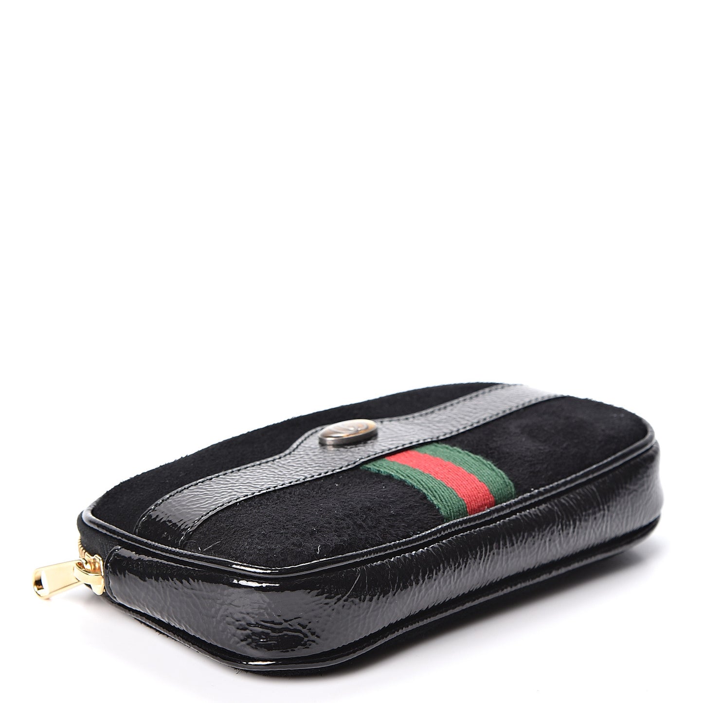 Suede Patent Ophidia Belted iPhone Case 95 38 Black