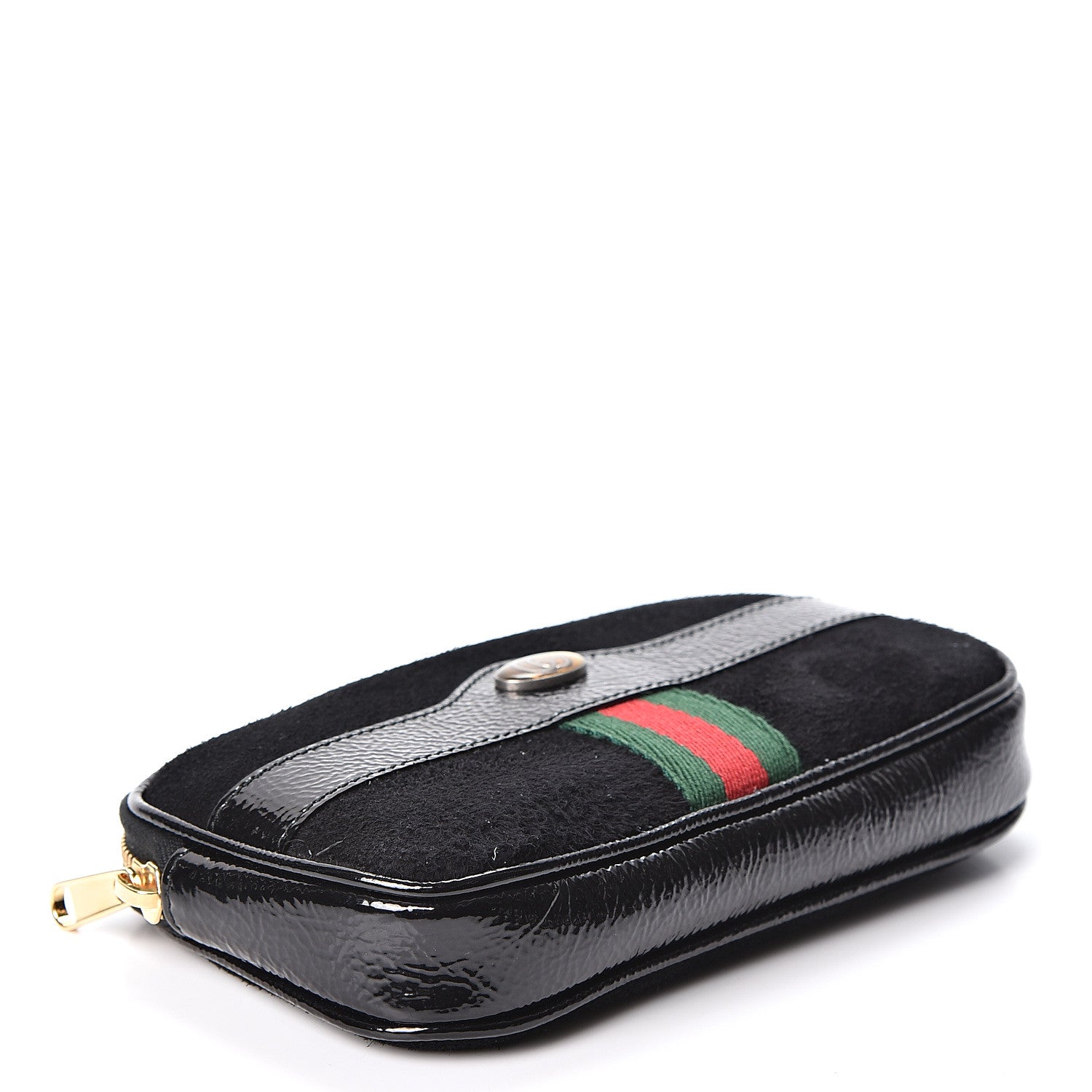 Gucci Suede Patent Ophidia Belted iPhone Case 95 38 Black 3 of 12