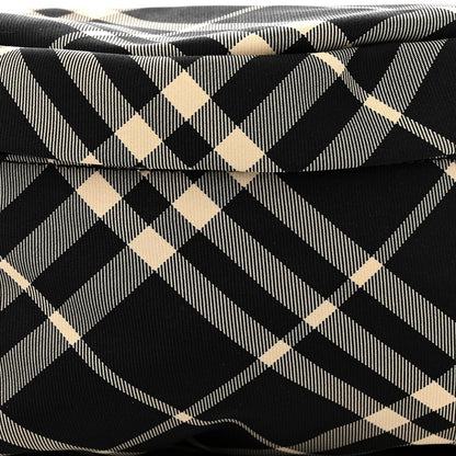 Burberry Nylon Essential Check Belt Bag Black Calico 7 of 10